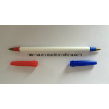 2016 Stick Ball Pen with Double Tip Red and Blue